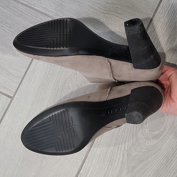 ECCO Leather Ankle Booties, Size US 10 / EUR 41 - Picture 4 of 5